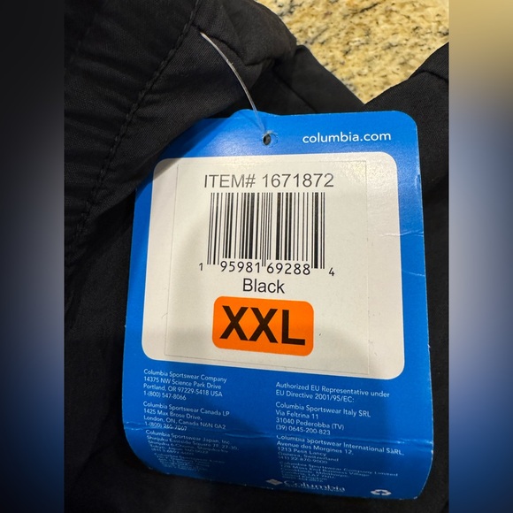 Columbia Straight Leg Regular Fit Women's Cargo Pant Size 2XL Black - Picture 7 of 13